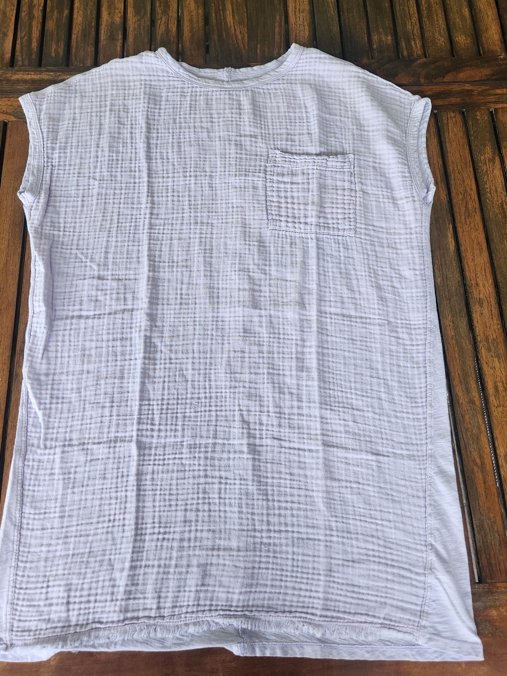 Women's Light Purple Velvet by Graham & Spencer Short Sleeve Cotton Tee Size XS